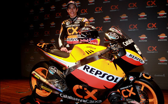 Marc Márquez presenta su proyecto 2012